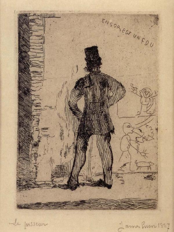 James Ensor The Pisser